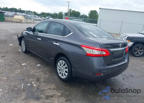 2014 Nissan Sentra Sv from USA, damaged, VIN 3N1AB7AP5EY282672